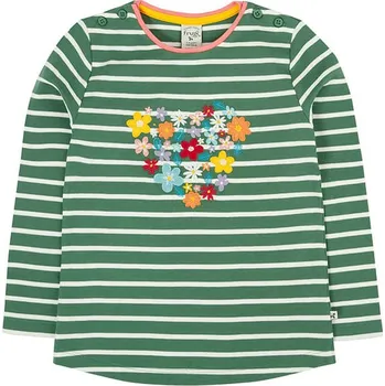 Dívčí tričko Tričko Frugi Grün/ Weiß 3541758 92