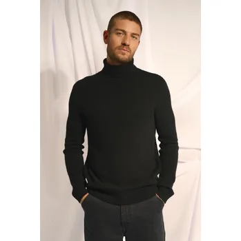 Pánský svetr Svetr Just Cashmere Schwarz 4468762 M