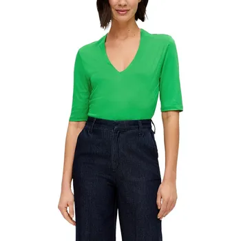 Dámské tričko Tričko s.Oliver BLACK LABEL Grün 4242570 34