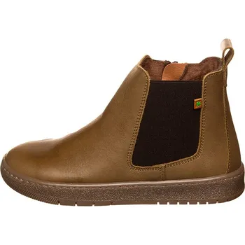 Dívčí kozačky Boty El Naturalista Oliv 1906614 34