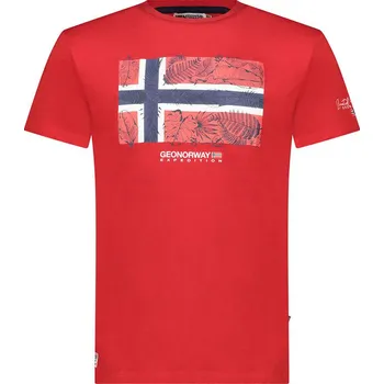 Pánské tričko Tričko Geographical Norway Rot 793405 L