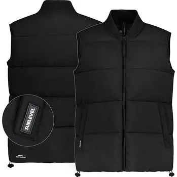 Dámská vesta Vesta Sublevel Schwarz 183162 XXL