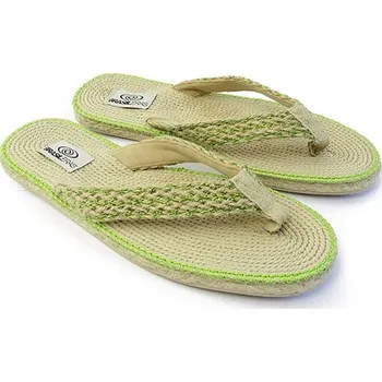 Dámské žabky Brasileras Hellgrün/ Beige 1833307 37