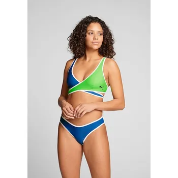Dámské plavky Plavky Puma Grün/ Blau 7855307 XS