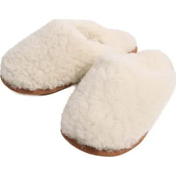 Dámské pantofle Kaiser Naturfellprodukte Creme 5443034 38.5