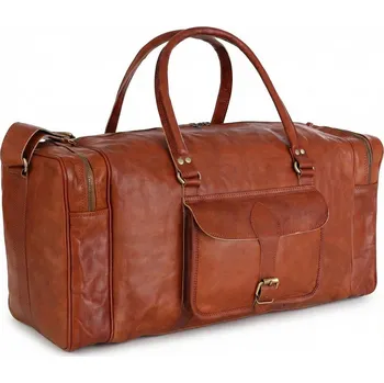 Cestovní taška Glara leather Prostorná kožená cestovní taška – Road Story 1126567