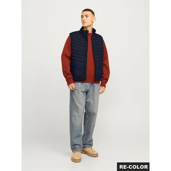 Pánská vesta Vesta Jack & Jones Dunkelblau 1483791 L