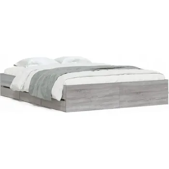 Ložnice Jednolůžková dřevěná postel VidaXL 60x120 cm, vícebarevná