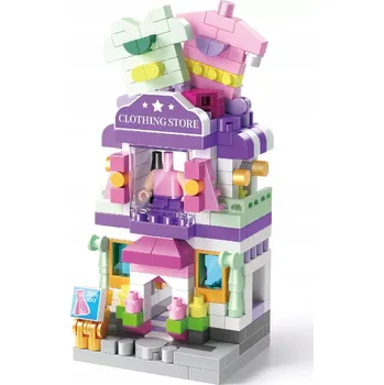 ostatní stavebnice STAVEBNICE OBCHOD S OBLEČENÍM - 298 DÍLŮ