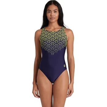 Dámské plavky Plavky Arena Lila/ Gelb 3769802 34