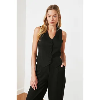 Dámská vesta Vesta trendyol Schwarz 388181 36