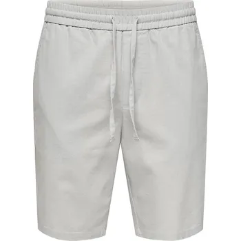 Pánské kraťasy Kraťasy ONLY & SONS Hellgrau 9395088 XXL