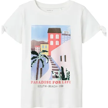 Dívčí tričko Tričko name it Weiß 5421250 134