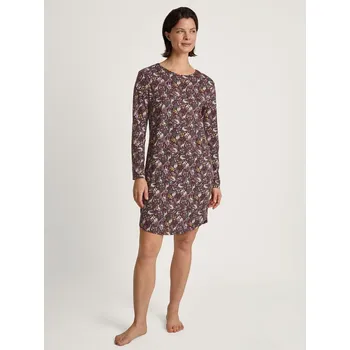 Dámské pyžamo Calida Bordeaux/ Grün 1109964 XL