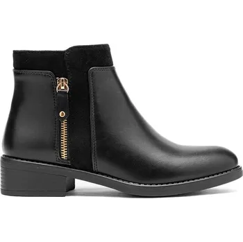 Dámské kozačky Boty C'M Schwarz 8465805 41