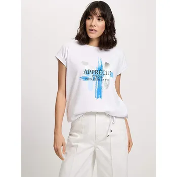 Tričko Cross Jeans Weiß 4114992 M