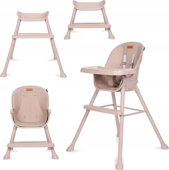Jídelní židlička Kidwell EATAN jídelní židlička 4v1 Pink