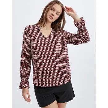 Dámské tričko orsay Rot/ Schwarz 4422522 38