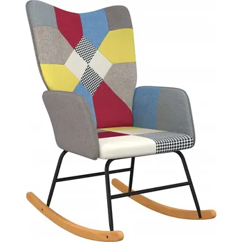 Křeslo Houpací křeslo VidaXL vícebarevné