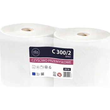 Utěrka Čisticí Utěrka Ellis, 2 role bílé C300/2