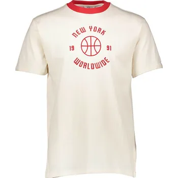 Pánské oblečení Tričko Puma Creme/ Rot 3597779 S