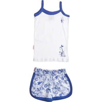 Tričko Miss Girly Blau/ Weiß 7150104 92