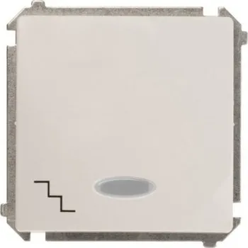 vypínač Schodišťový vypínač Klasyczny Kontakt Simon bílý BMW6L.01/11