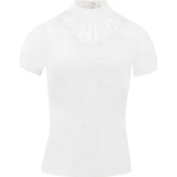 EQUITHÈME Triko závodní London Equithème, dětské, bílé 12 let