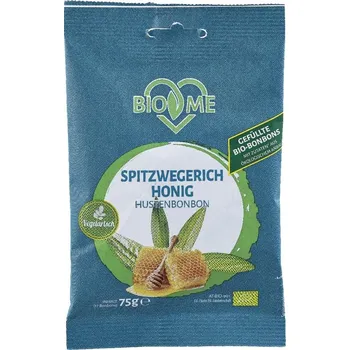 Bonbon Bio loves Me Bonbóny jitrocelové 75g bio BIO VEGAN Množství: 1 ks