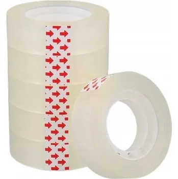 Lepicí páska PÁSKA NA PAPÍR PÁSKA PRO ZASÍLÁNÍ PÁSKA 1M X 24MM (6 KS) NETRHÁ SE