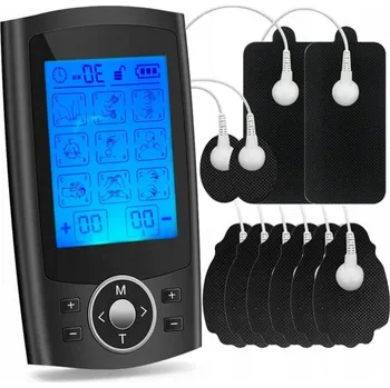 ELEKTROSTYMULATOR mięśni i nerwów bezpřevodový 36 režimů/20 úrovní EMS TENS