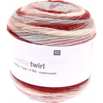 Příze Ponožková příze Rico Design Superba Twirl 4ply 007
