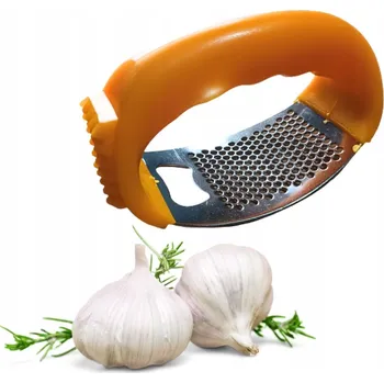 Lis na česnek Lis na česnek ruční s otvírákem žlutý