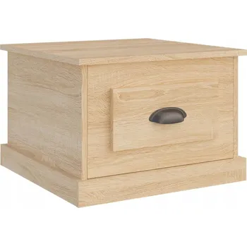 Konferenční stolek Konferenční stolek, dub sonoma, 50x50x35 cm, dřevotříska