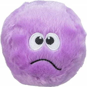 Hračka pro psa Míček pro psy Trixie plyšový pískací 10 cm 6 ks