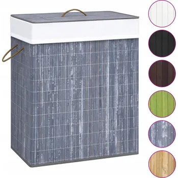 Koš na prádlo Koš na prádlo VidaXL 83 l šedý