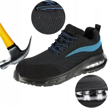 Pracovní obuv Pracovní polobotky Specto sportovní prodyšné s kovovou špičkou BOZP velikost 44