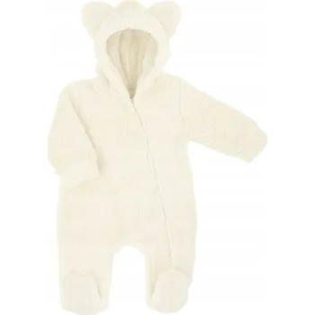 Kojenecký overall Dětský overal Nicol Tola 203271 – krémový, s měsícem, měkký