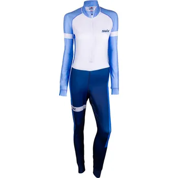 dívčí zimní kombinéza Dámská kombinéza Swix Focus 1-pcs skisuit W velikost - textil L