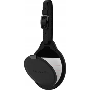 Bezpečnostní kamera Satechi FindAll přívěsek na zavazadla z veganské kůže s Apple Find My