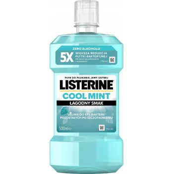 Ústní voda Ústní voda Listerine Cool Mint jemná chuť 500 ml