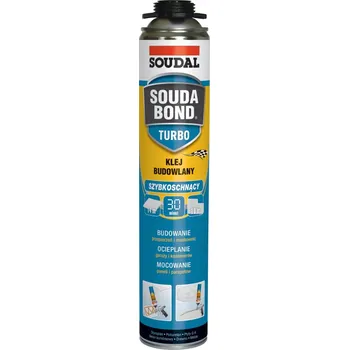 Průmyslové lepidlo SOUDAL polyuretanové lepidlo Soudabond Turbo rychlý úchop 750 ml