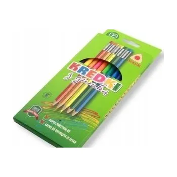 Kresba Pastelky Penword s gumou, 12 barev