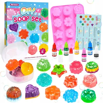 kreativní sada SADA PRO VLASTNORUČNÍ VÝROBU MÝDLA PRO DĚTI - KREATIVNÍ HRAČKA