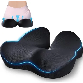 Polštář ORTOPEDICKÝ POLŠTÁŘ NA SEDADLO PROTI HEMOROIDŮM REHABILITAČNÍ S OTVOREM