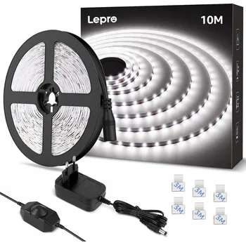 LED páska LED PÁSEK STUDENÁ BÍLÁ 6000K 10 METRŮ STMÍVATELNÝ 10-100% 420 LED DIOD IP20