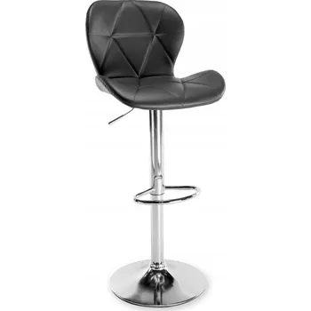 Barová židle Barová Židle Pello barová židle otočná černá s nastavitelnou výškou, loft styl