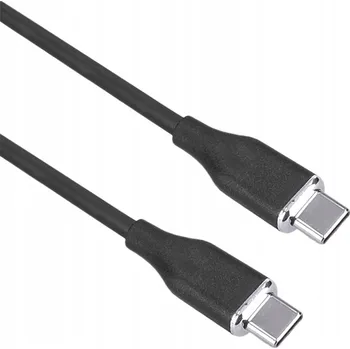 Datový kabel USB-C 3.1 kabel, USB-C konektor - USB-C konektor, silikon, 0,5m