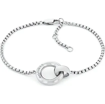 Náramek Nadčasový ocelový náramek pro ženy Circles 2780946 Tommy Hilfiger