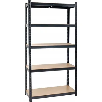 Dílenský regál Kovový regál do skladu, garáže, sklepa a spíže, 5 polic, 180 cm